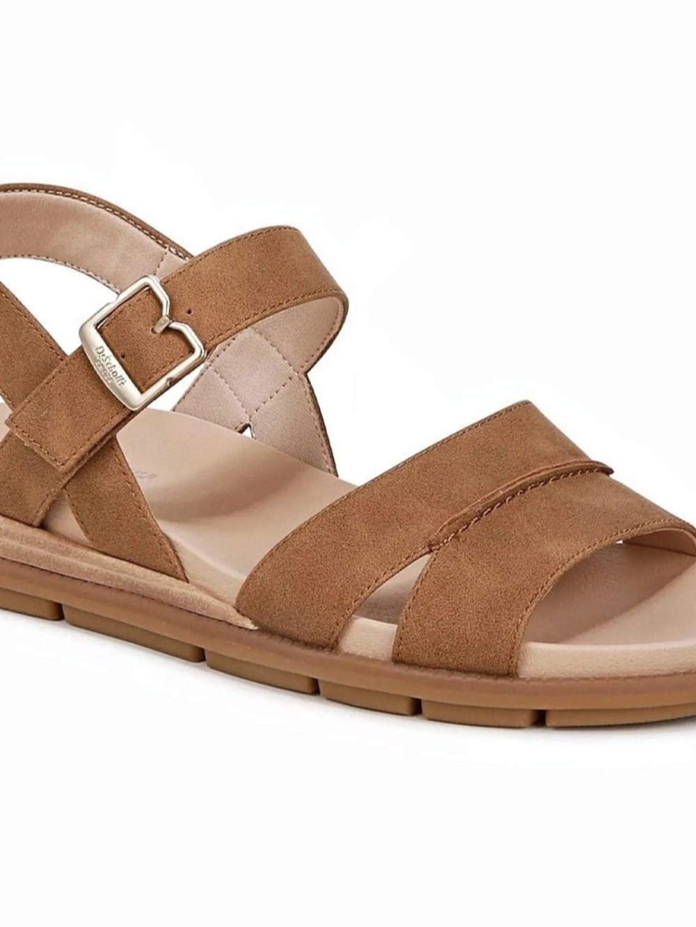 Dr. Scholl's Strappy Sandal Honey Brown Buckle Sandals